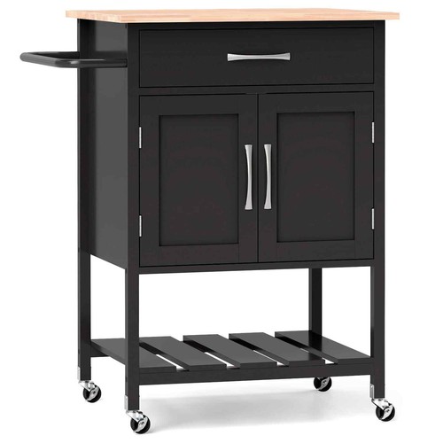 Costway rolling kitchen island - costway,