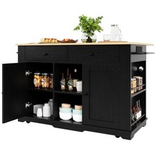 ROLLING KITCHEN ISLAND STORAGE