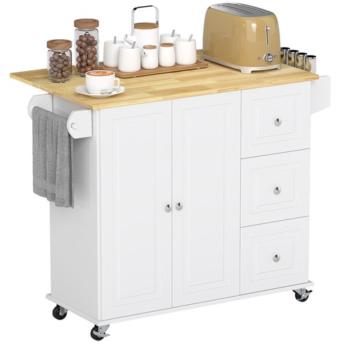 Homcom kitchen island - kitchen,