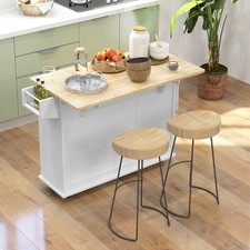 Rolling Kitchen Island with