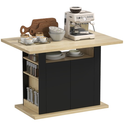 Homcom kitchen island with - island,